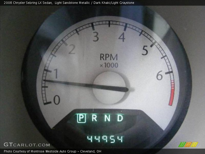 Light Sandstone Metallic / Dark Khaki/Light Graystone 2008 Chrysler Sebring LX Sedan