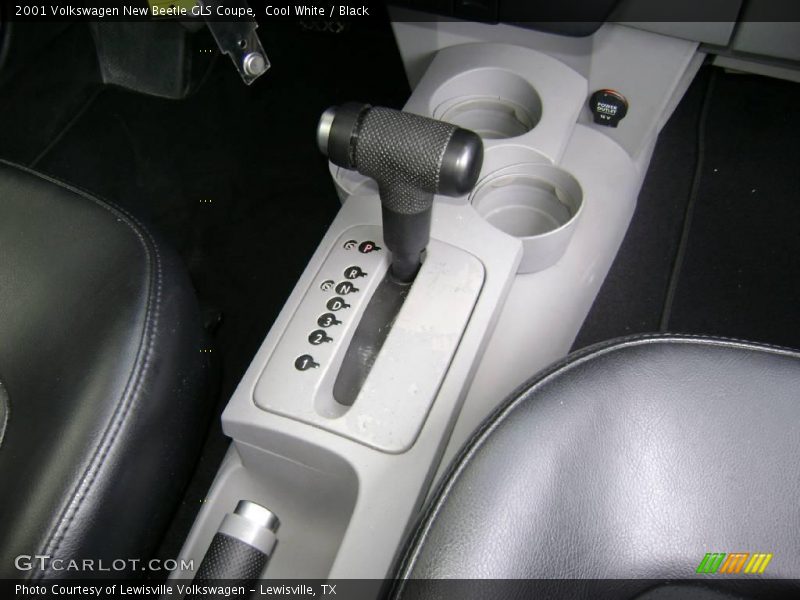 Cool White / Black 2001 Volkswagen New Beetle GLS Coupe