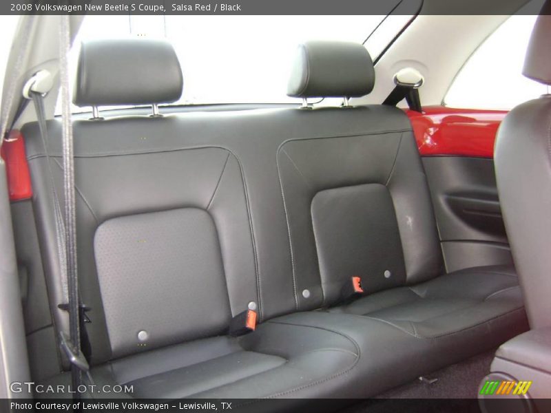Salsa Red / Black 2008 Volkswagen New Beetle S Coupe