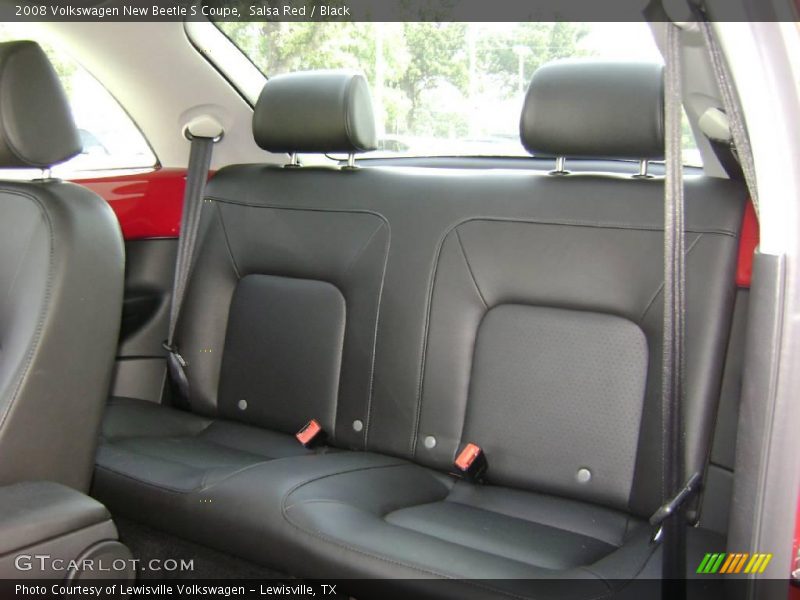 Salsa Red / Black 2008 Volkswagen New Beetle S Coupe