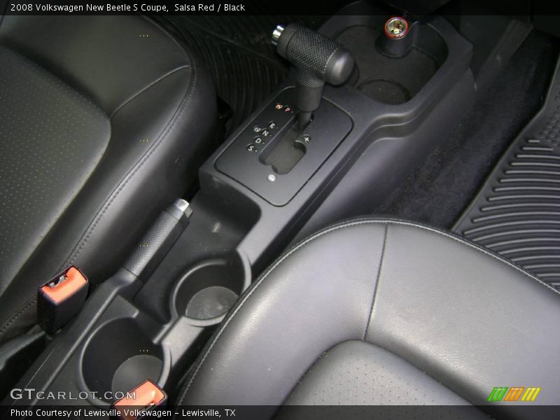 Salsa Red / Black 2008 Volkswagen New Beetle S Coupe