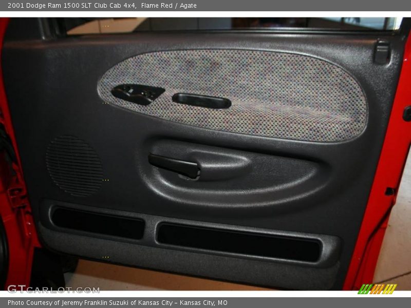 Flame Red / Agate 2001 Dodge Ram 1500 SLT Club Cab 4x4