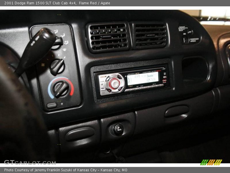 Flame Red / Agate 2001 Dodge Ram 1500 SLT Club Cab 4x4