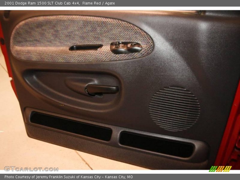Flame Red / Agate 2001 Dodge Ram 1500 SLT Club Cab 4x4