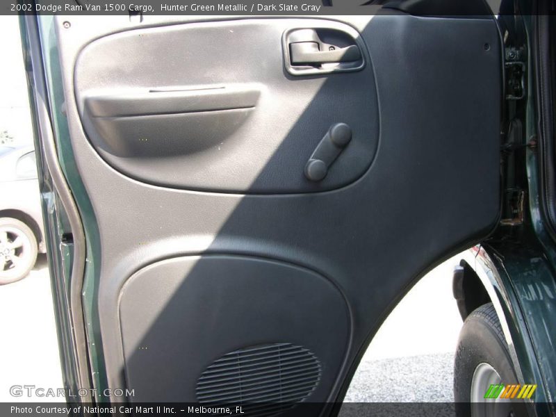 Hunter Green Metallic / Dark Slate Gray 2002 Dodge Ram Van 1500 Cargo
