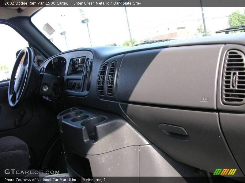 Hunter Green Metallic / Dark Slate Gray 2002 Dodge Ram Van 1500 Cargo