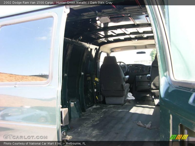 Hunter Green Metallic / Dark Slate Gray 2002 Dodge Ram Van 1500 Cargo