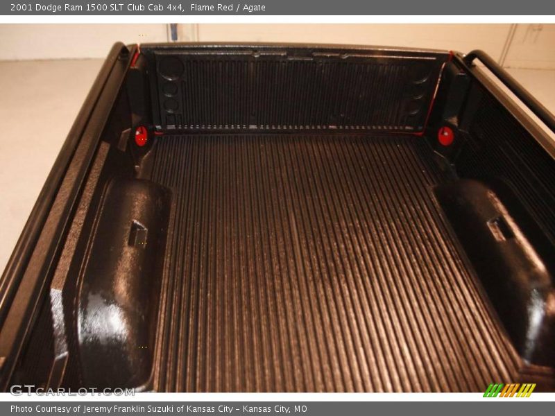 Flame Red / Agate 2001 Dodge Ram 1500 SLT Club Cab 4x4