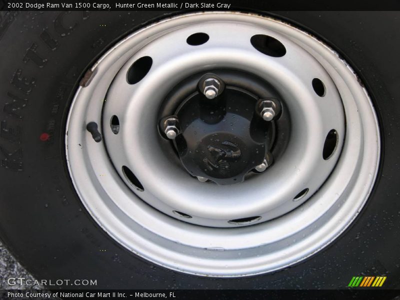 Hunter Green Metallic / Dark Slate Gray 2002 Dodge Ram Van 1500 Cargo