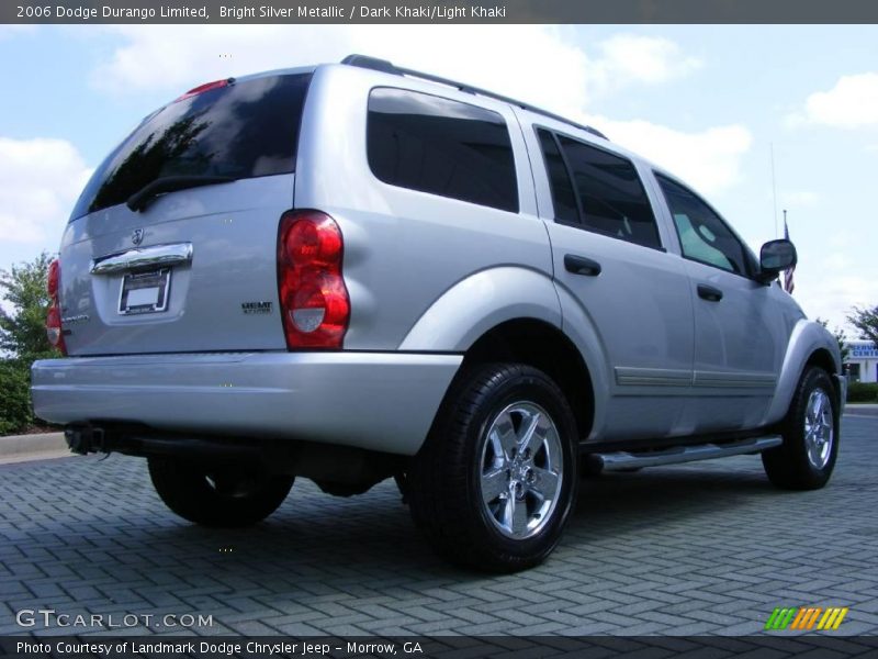 Bright Silver Metallic / Dark Khaki/Light Khaki 2006 Dodge Durango Limited