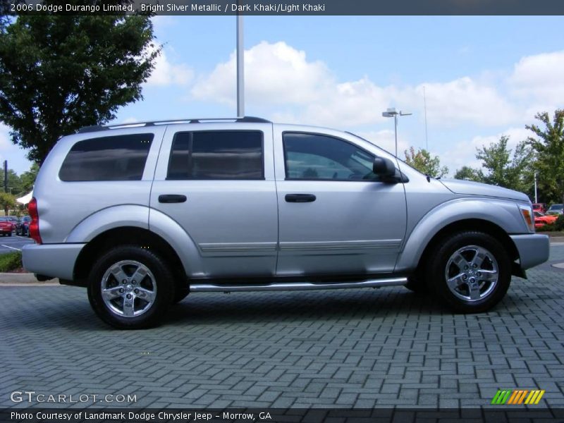 Bright Silver Metallic / Dark Khaki/Light Khaki 2006 Dodge Durango Limited