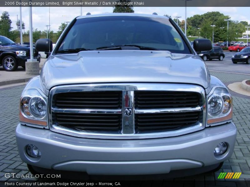 Bright Silver Metallic / Dark Khaki/Light Khaki 2006 Dodge Durango Limited