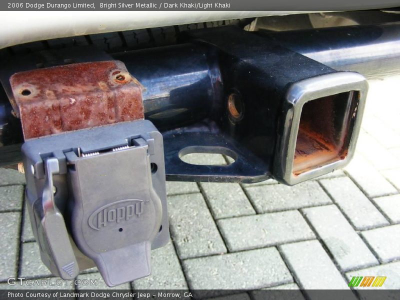 Bright Silver Metallic / Dark Khaki/Light Khaki 2006 Dodge Durango Limited