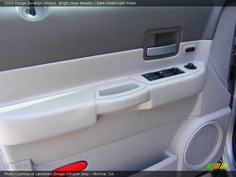 Bright Silver Metallic / Dark Khaki/Light Khaki 2006 Dodge Durango Limited