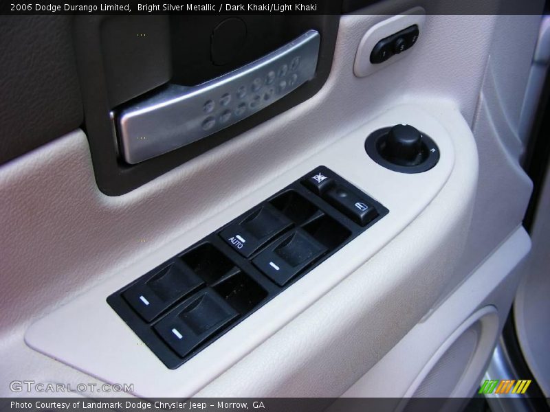 Bright Silver Metallic / Dark Khaki/Light Khaki 2006 Dodge Durango Limited