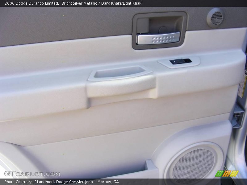 Bright Silver Metallic / Dark Khaki/Light Khaki 2006 Dodge Durango Limited