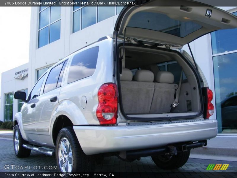 Bright Silver Metallic / Dark Khaki/Light Khaki 2006 Dodge Durango Limited