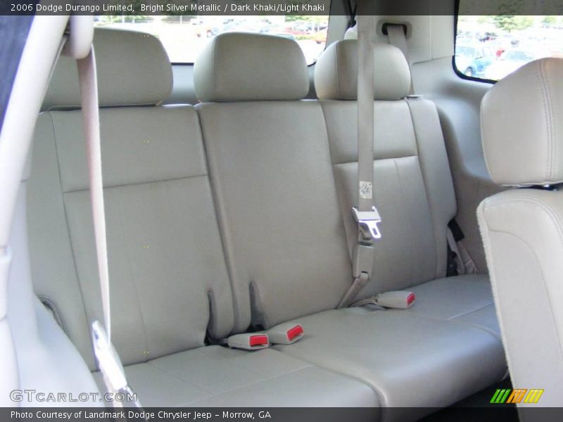 Bright Silver Metallic / Dark Khaki/Light Khaki 2006 Dodge Durango Limited