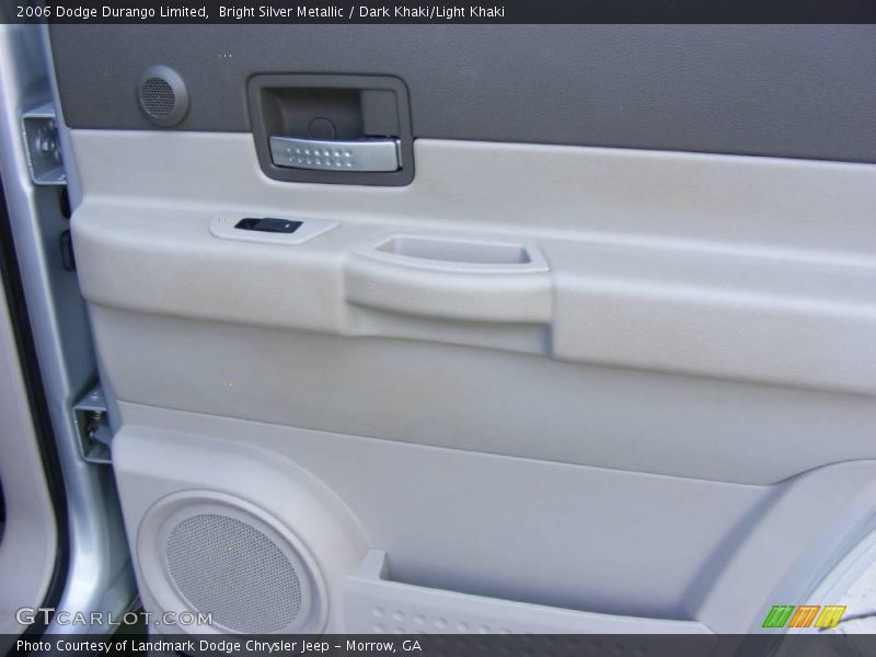Bright Silver Metallic / Dark Khaki/Light Khaki 2006 Dodge Durango Limited