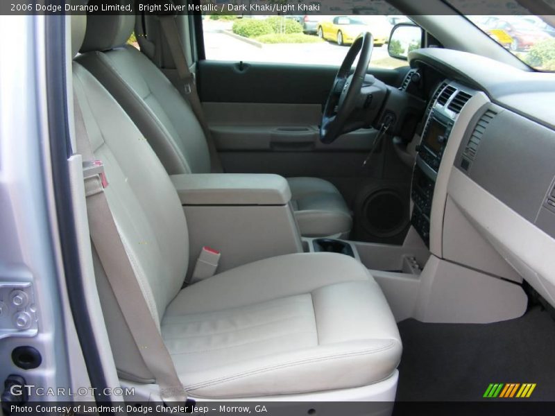 Bright Silver Metallic / Dark Khaki/Light Khaki 2006 Dodge Durango Limited
