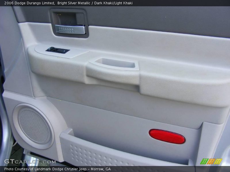 Bright Silver Metallic / Dark Khaki/Light Khaki 2006 Dodge Durango Limited