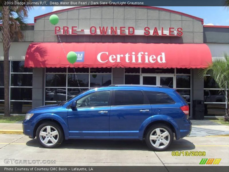 Deep Water Blue Pearl / Dark Slate Gray/Light Graystone 2009 Dodge Journey R/T