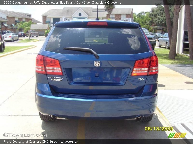 Deep Water Blue Pearl / Dark Slate Gray/Light Graystone 2009 Dodge Journey R/T