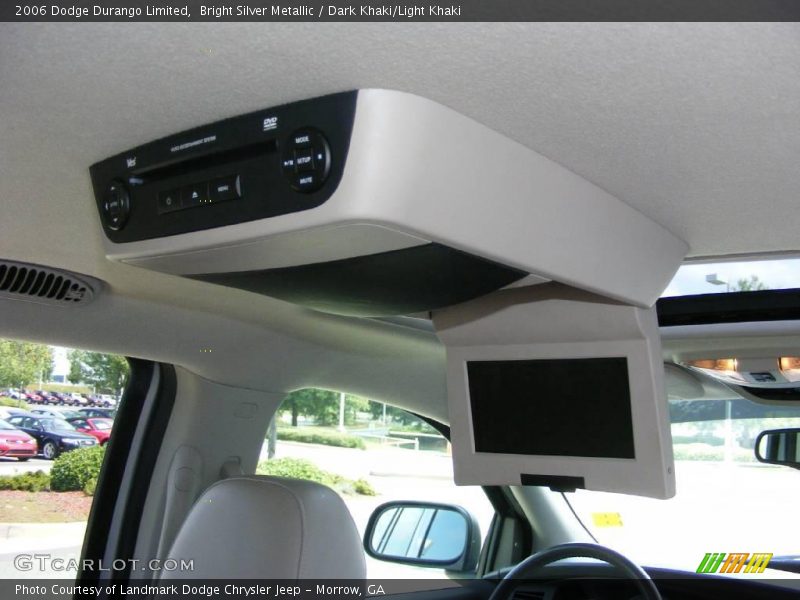 Bright Silver Metallic / Dark Khaki/Light Khaki 2006 Dodge Durango Limited