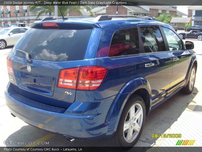 Deep Water Blue Pearl / Dark Slate Gray/Light Graystone 2009 Dodge Journey R/T