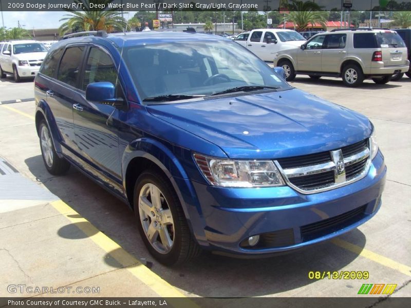 Deep Water Blue Pearl / Dark Slate Gray/Light Graystone 2009 Dodge Journey R/T