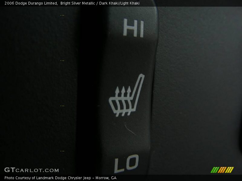 Bright Silver Metallic / Dark Khaki/Light Khaki 2006 Dodge Durango Limited