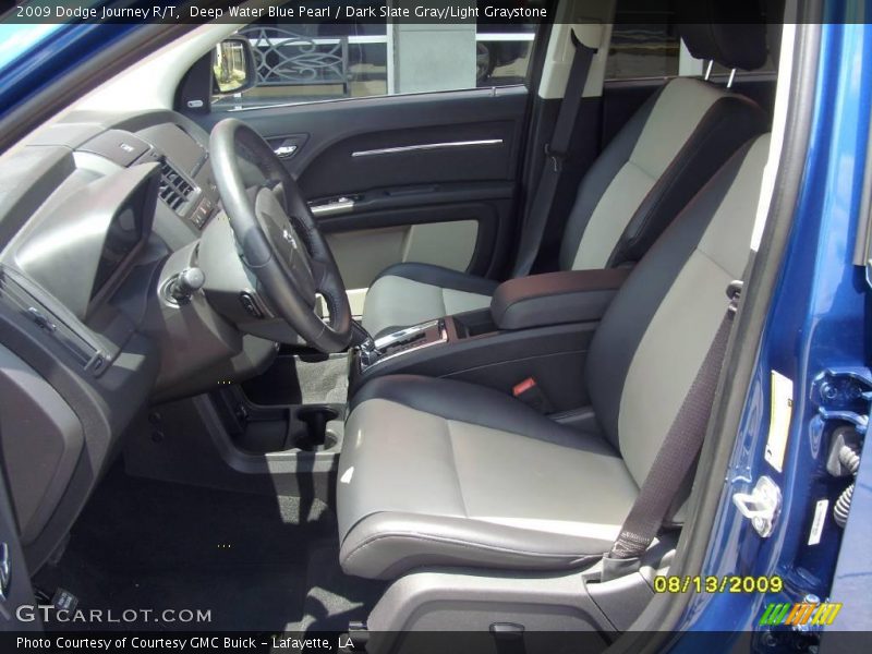 Deep Water Blue Pearl / Dark Slate Gray/Light Graystone 2009 Dodge Journey R/T