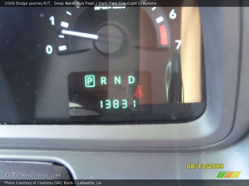 Deep Water Blue Pearl / Dark Slate Gray/Light Graystone 2009 Dodge Journey R/T