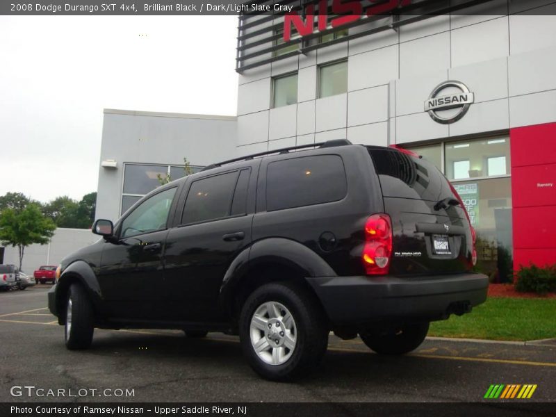 Brilliant Black / Dark/Light Slate Gray 2008 Dodge Durango SXT 4x4