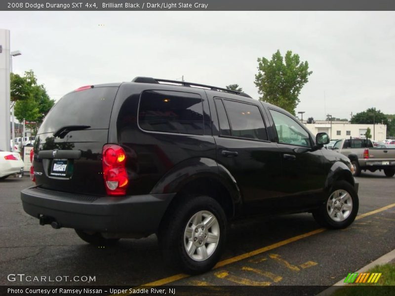 Brilliant Black / Dark/Light Slate Gray 2008 Dodge Durango SXT 4x4