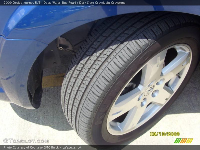 Deep Water Blue Pearl / Dark Slate Gray/Light Graystone 2009 Dodge Journey R/T