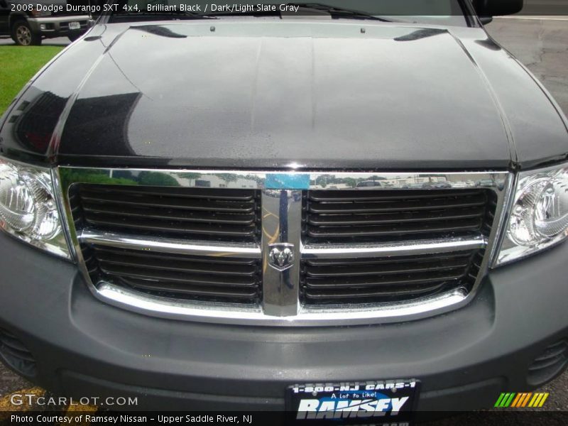 Brilliant Black / Dark/Light Slate Gray 2008 Dodge Durango SXT 4x4