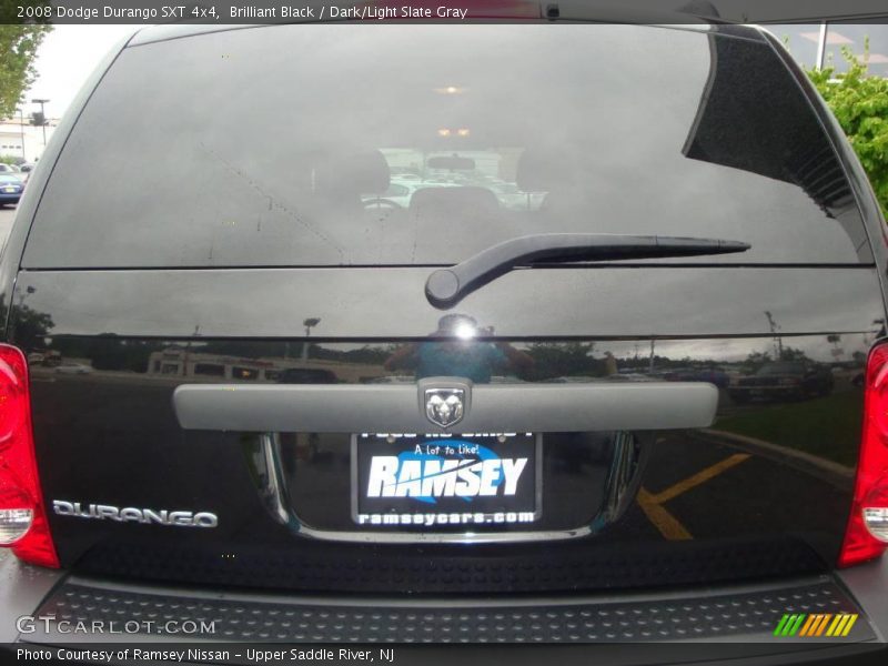 Brilliant Black / Dark/Light Slate Gray 2008 Dodge Durango SXT 4x4