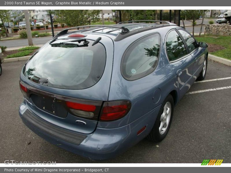 Graphite Blue Metallic / Medium Graphite 2000 Ford Taurus SE Wagon