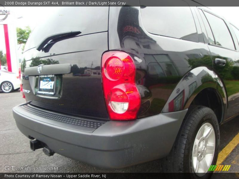 Brilliant Black / Dark/Light Slate Gray 2008 Dodge Durango SXT 4x4