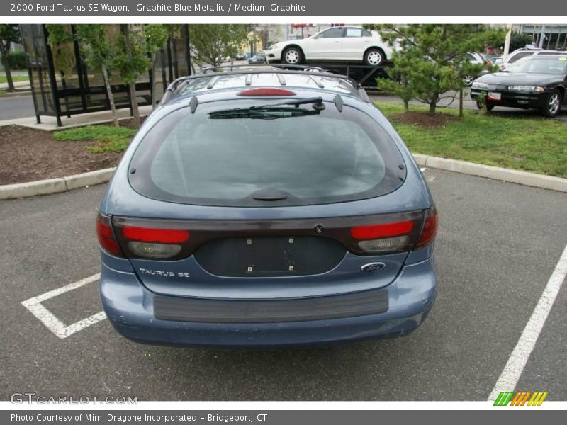 Graphite Blue Metallic / Medium Graphite 2000 Ford Taurus SE Wagon