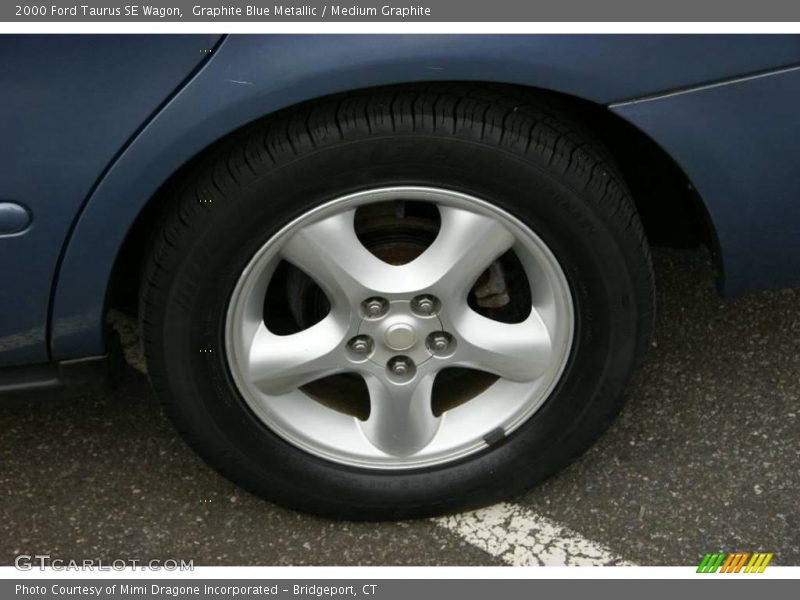 Graphite Blue Metallic / Medium Graphite 2000 Ford Taurus SE Wagon