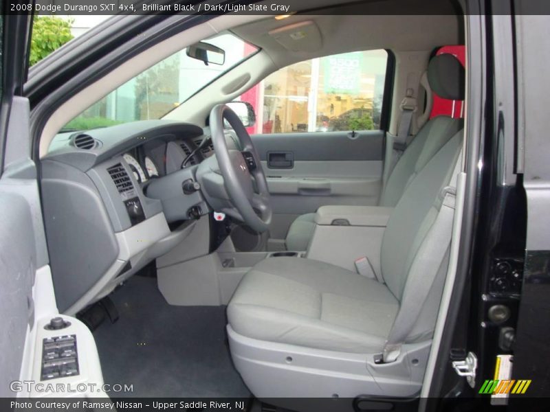 Brilliant Black / Dark/Light Slate Gray 2008 Dodge Durango SXT 4x4