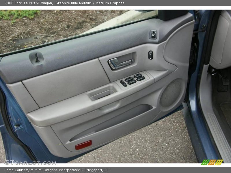 Graphite Blue Metallic / Medium Graphite 2000 Ford Taurus SE Wagon