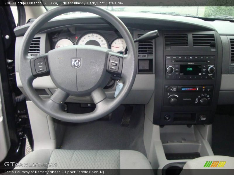 Brilliant Black / Dark/Light Slate Gray 2008 Dodge Durango SXT 4x4