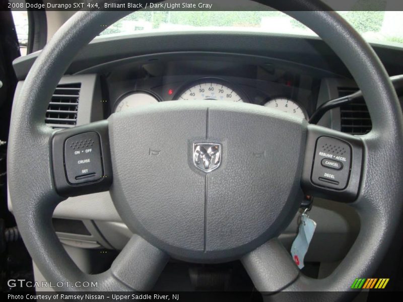 Brilliant Black / Dark/Light Slate Gray 2008 Dodge Durango SXT 4x4