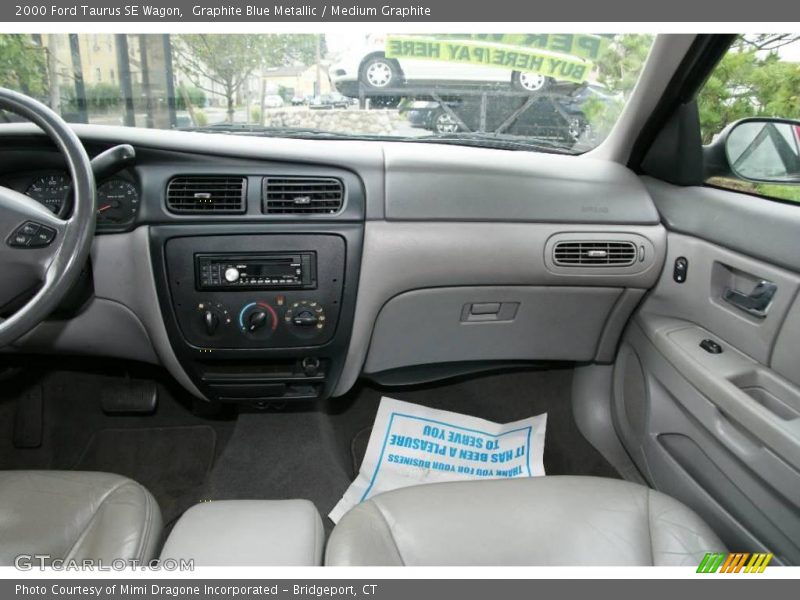 Graphite Blue Metallic / Medium Graphite 2000 Ford Taurus SE Wagon