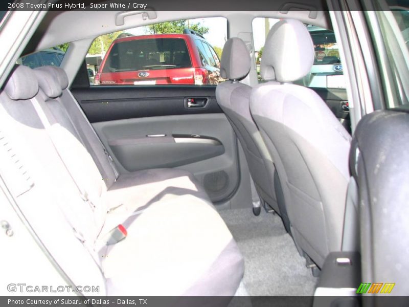 Super White / Gray 2008 Toyota Prius Hybrid
