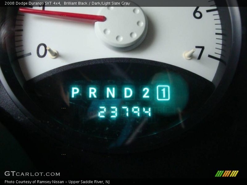 Brilliant Black / Dark/Light Slate Gray 2008 Dodge Durango SXT 4x4