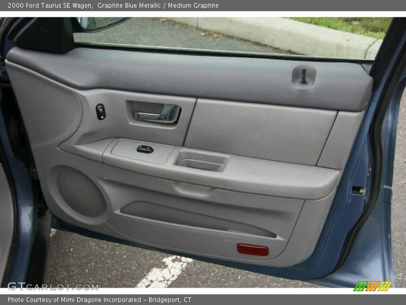 Graphite Blue Metallic / Medium Graphite 2000 Ford Taurus SE Wagon